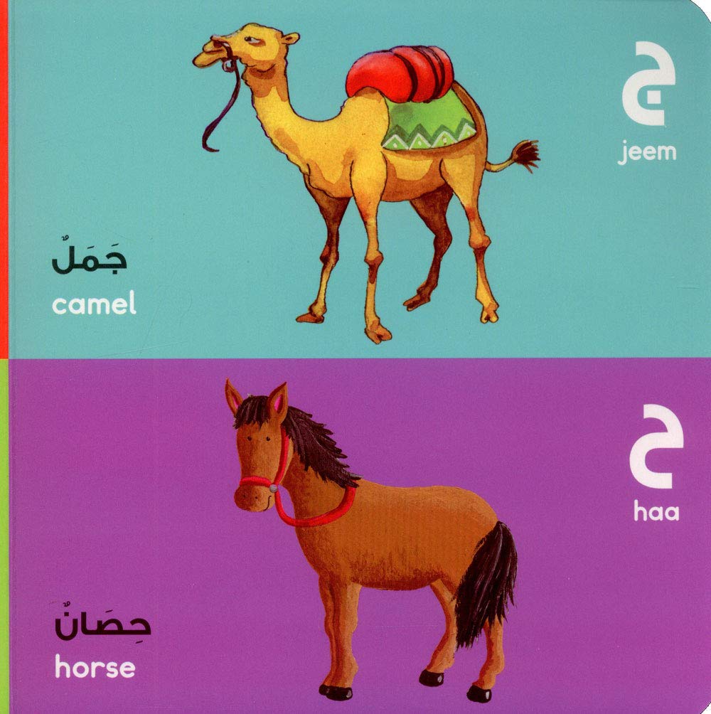 Arabic Alphabet Board Book - الحروف العربية