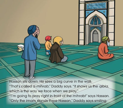 Hassan and Aneesa Go to Masjid