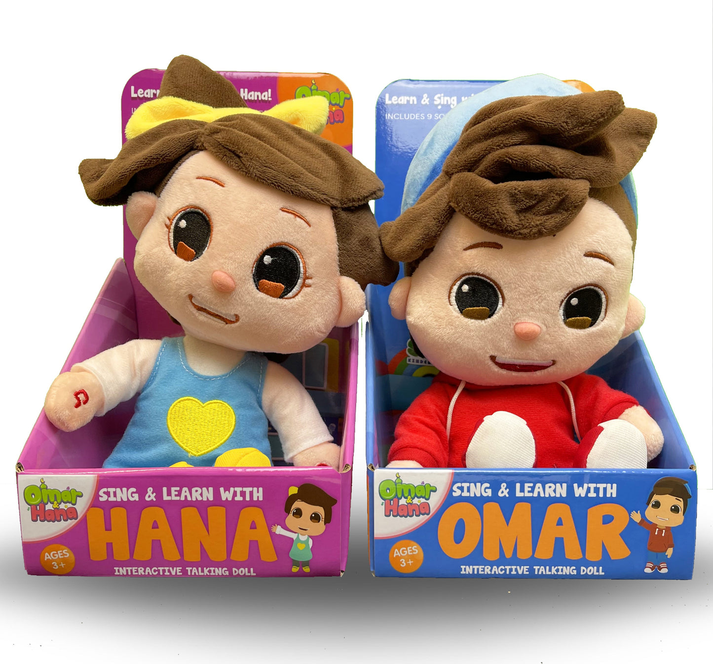 Omar & Hana Interactive Talking Doll (12")