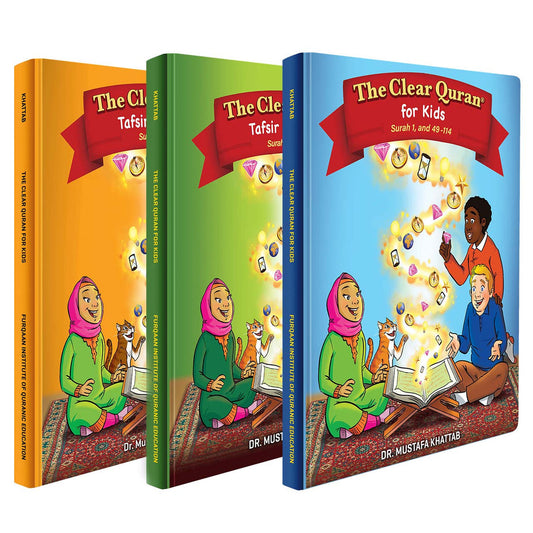 The Clear Quran Tafsir for Kids Set (Vol 2 to 4) - 15% OFF