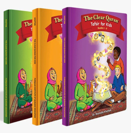 The Clear Quran Tafsir for Kids Set (Vol 1 to 3) - 15% OFF