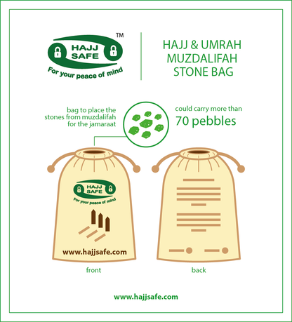 Hajj & Umrah Jamarat Stone/Pebble Bag